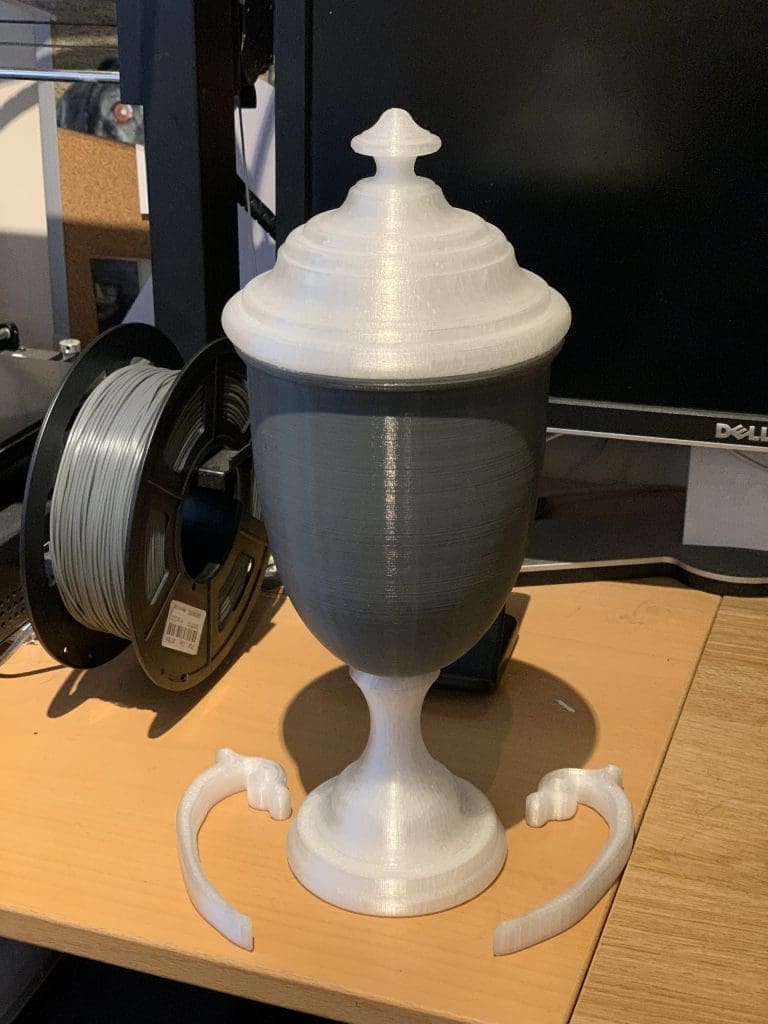 All the printed parts